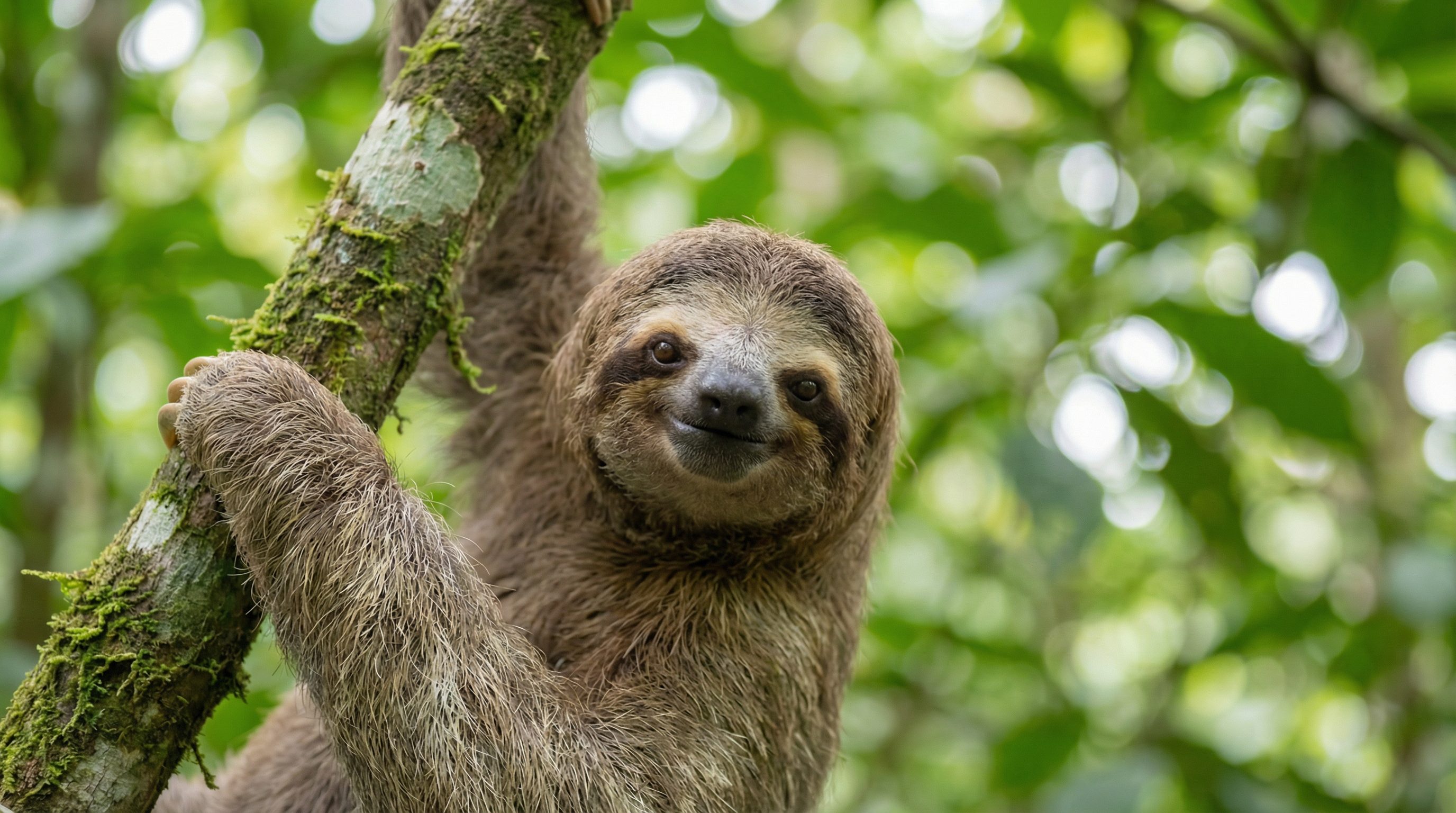 捷克街头视频：树懒慢生活视频分享